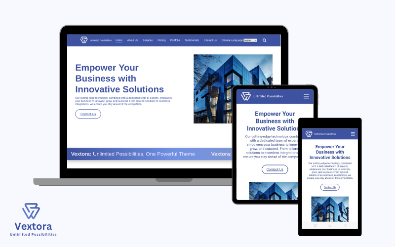 Vextora WordPress Theme